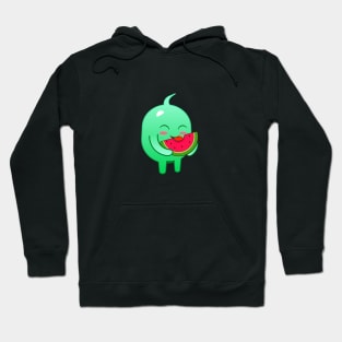 Eating watermelon, Burntboo Hoodie